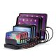 Lindy 73309 Charging Station Organizers Freestanding Plastic Black