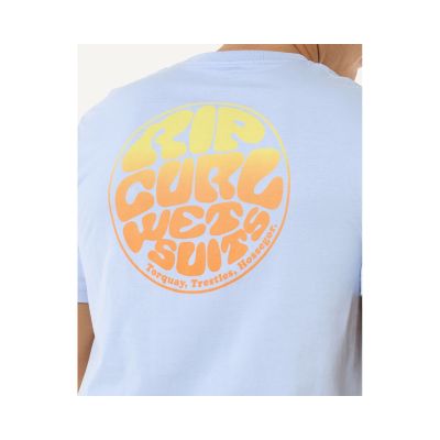 3. RIP CURL Wettie Passage Icon Tee Blue
