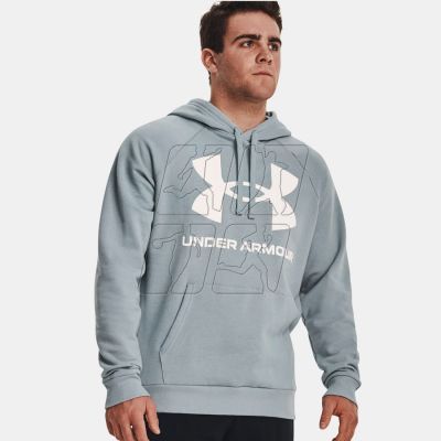 2. Sweatshirt Under Armor Rival Fleece Big Logo HD M 1357093-465