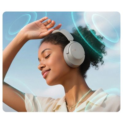 11. QCY H3S Wireless On-Ear Headphones with LDAC and ANC Noise Cancellation - Gray
