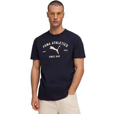 Men's Puma Class Graphic Tee Navy Blue 692226 16