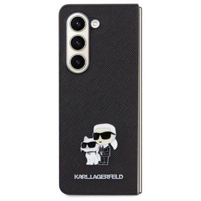 2. Karl Lagerfeld Saffiano Karl&Choupette Pin case for Samsung Galaxy Z Fold 5 - black