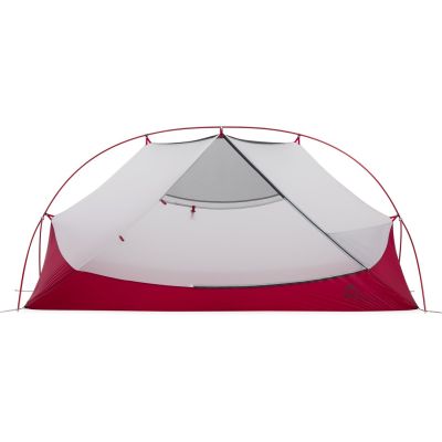 2. MSR Hubba Hubba Bikepack 1 person Green, Red, White Triangle Tent