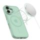 4. Tech-Protect MagMat MagSafe Case for iPhone 17 - Transparent Green