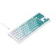 3. Havit KB901L Gaming Keyboard (White and Green)