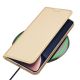 6. Dux Ducis Skin Pro Case Xiaomi 13 Flip Card Wallet Gold Stand