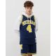 3. Mitchell &amp; Ness NCAA Swingman Road Jersey Michigan1991 Chris Webber SMJY4437-UMI91CWEASBL