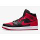 2. Air Jordan 1 Mid Banned Basketball Shoe - 554724-074