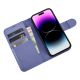 9. iCarer Wallet Case 2in1 Cover iPhone 14 Pro Anti-RFID Leather Flip Case Light Purple (WMI14220726-LP)