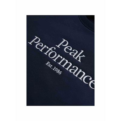 4. Peak Performance W Original Crew Navy Sweatshirt