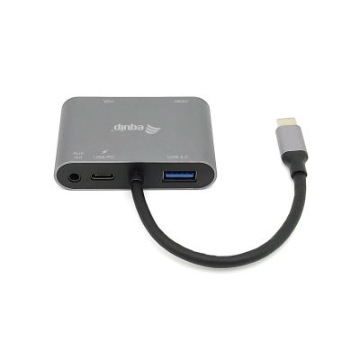 2. Equip 133483 Wired Docking Station USB 3.2 Gen 1 (3.1 Gen 1) Type-C Black, Gray