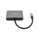 2. Equip 133483 Wired Docking Station USB 3.2 Gen 1 (3.1 Gen 1) Type-C Black, Gray
