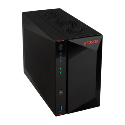 3. NAS Asustor AS5402T; Tower; 2x (3.5" SATA HDD/ 2.5" SSD); Intel Celeron N5105, 4GB DDR4 SODIMM (max. 16GB), 2x 2.5GbE, 4x M.2 2280 NVMe PCIe 3.0, 3x USB 3.2 Gen, 1x HDMI 2.0b