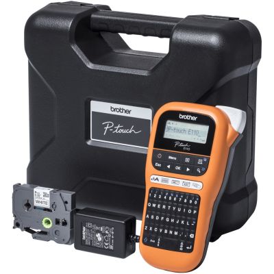 17. Brother PTE110VPYP1 label printer 180 x 180 DPI 20 mm/s TZe QWERTY