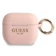 Guess GUA3SGGEP AirPods 3 cover pink/pink Silicone Glitter