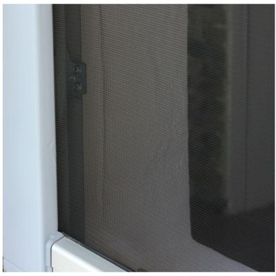 18. MOSQUITO NET WINDOW 100X100 WHITE POLYESTER + VELCRO TAPE