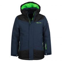 Trollkids Kids Norefjell Jacket for girls/boys, waterproof, navy blue (132-100)