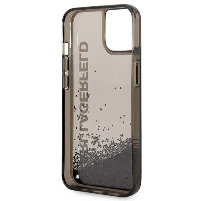 7. Karl Lagerfeld KLHCP14SLCKVK iPhone 14 6.1 "black / black hardcase Liquid Glitter Elong