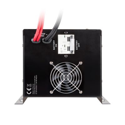 2. KEMOT PROsinus-2200 wall-mounted emergency power supply, pure sine wave inverter with charging function 12V 230V 2200VA/1600W