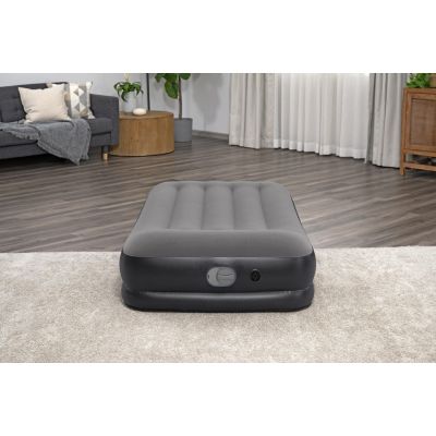 14. Bestway 671BT Air Mattress Single Mattress Black, Gray Unisex