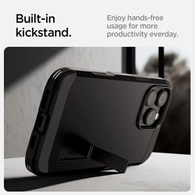 13. Spigen Tough Armor "T" MagSafe case for iPhone 16 Pro Max - black