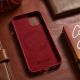 13. iCarer Case Leather case cover made of natural leather for iPhone 14 Plus red (compatible with MagSafe)