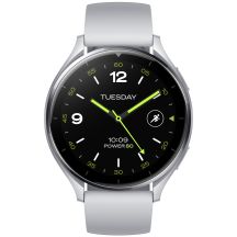 Xiaomi Watch 2 3.63 cm (1.43") AMOLED 46 mm Digital 466 x 466 px Touchscreen Silver Wi-Fi GPS