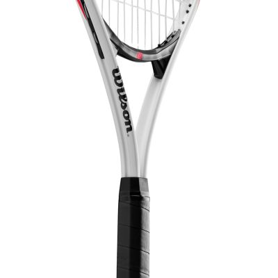 4. Wilson Fusion XL TNS RKT 2 4 1/4 tennis racket white-red-black WR199110U2