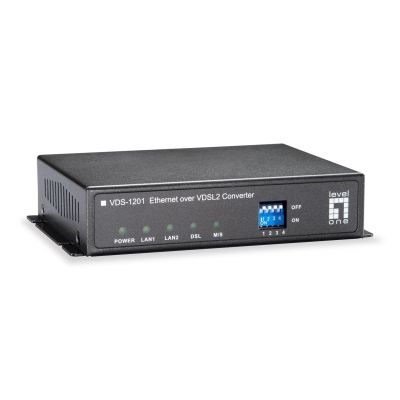 LevelOne Ethernet Converter over VDSL2/Annex A 100Mbps