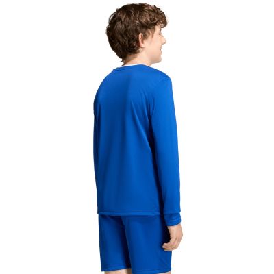 6. adidas Entrada 26 Long Sleeve Jersey Kids' Shirt, Blue, KF5886