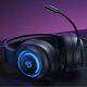 13. QCY Heroad V200 Tri-Mode Gaming Headphones with 7.1 Sound, 240h Battery, and Detachable Microphone - Black