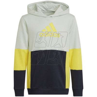 3. Adidas Colourblock Hoodie Jr HN8567 sweatshirt