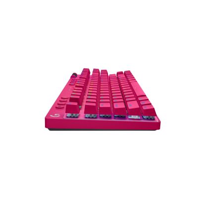 4. Logitech PRO X TKL Keyboard Pink