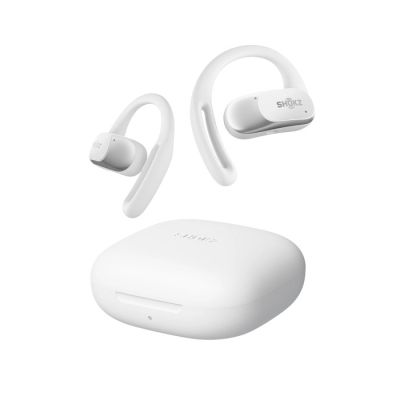 7. Shokz OpenFit Air Wireless In-Ear Headphones, White
