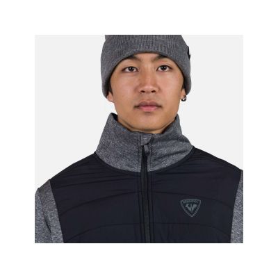 8. Rossignol Classique Hybrid Clim Fz sweatshirt, gray