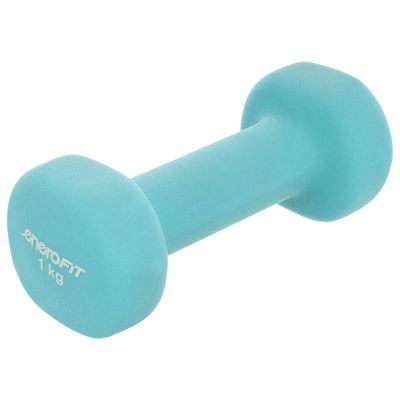 4. EB FIT neoprene dumbbell 1 kg blue1029238