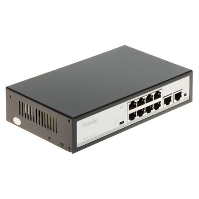 POE Switch TC-P3S010 SPEC:H/0820/AT/90 8-port Tiandy