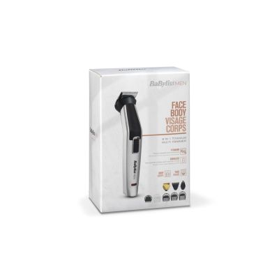 2. BaByliss 8-in-1 Titanium Silver, Black