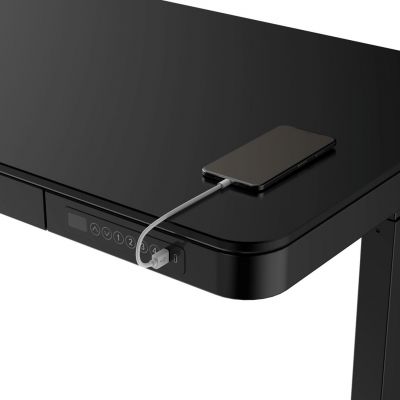 35. Urevo Spacewalk 3S treadmill + TUCKANO electrically adjustable desk, black