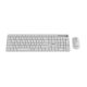 2. GEMBIRD WIRELESS KEYBOARD + MOUSE SET SILENT KEY PRO BUSINESS, WHITE, US LAYOUT