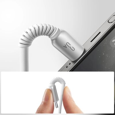 8. Joyroom S-A51 Cutting-Edge Series 3A USB-A - USB-C cable 1.2m - light gray