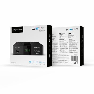 5. KRUGER & MATZ DECODER DVB-T2 H.265 HEVC KM0550D