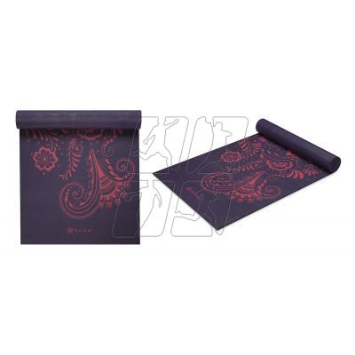 6. Gaiam Premium Auabergine Swirl 6mm 62892 yoga mat