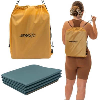10. CORK FOLDABLE YOGA MAT 183x61x0.4CM ENERO FIT