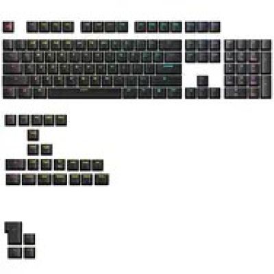 Glorious Backlit GPBT, ANSI layout (USA), PBT, Dye-Sub -