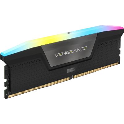 3. Corsair VENGEANCE RGB 64GB (2x32GB) DDR5 DRAM 6000MHz C40