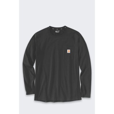 Carhartt Midweight L/S Pocket T-Shirt - black size: m
