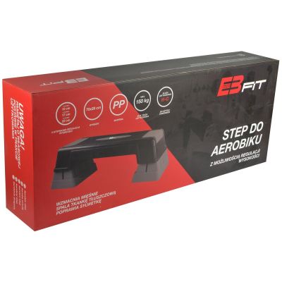 10. AEROBIC STEP 70X28CM 3-STEP ADJUSTMENT ENERO FIT