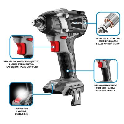 6. Graphite 58G028 Powered Screwdriver/Impact Driver