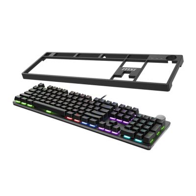 4. MSI FORGE GK320 RED US | Gaming keyboard | Wired | US | Mechanical RED Switches